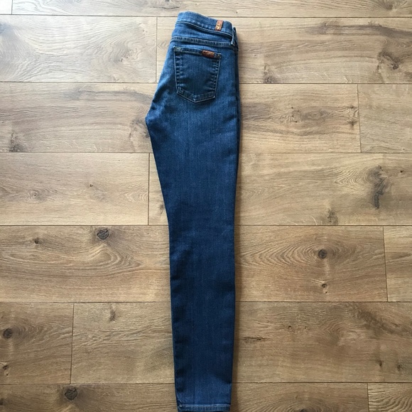 7 For All Mankind 'The Skinny' Mid-Rise Jeans - Picture 3 of 4